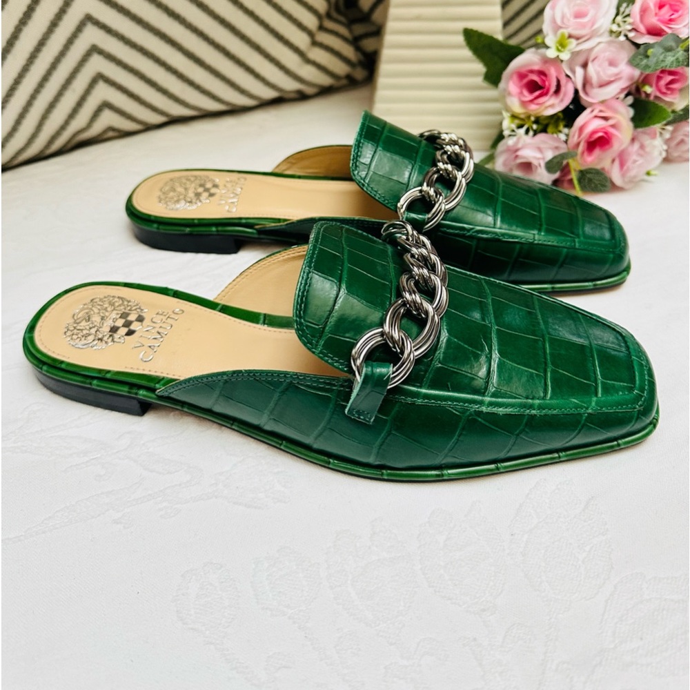 Vince Camuto Slip-On Chain Mules - Rachey